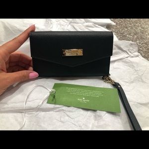 Kate Spade, wallet and phone case, 2 in 1 , new